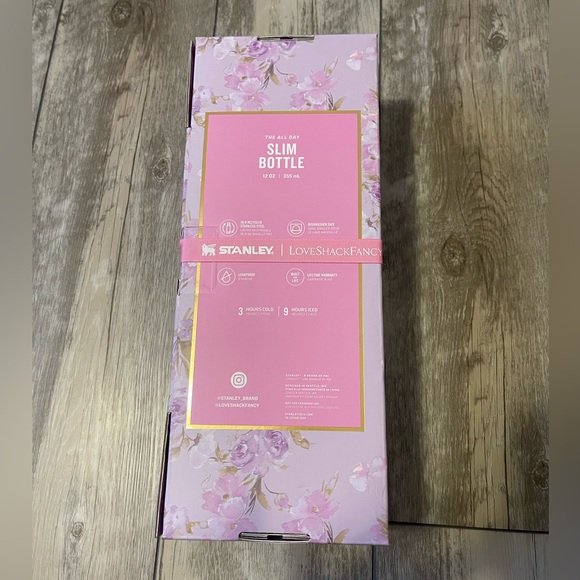 Loveshackfancy 12oz Water Bottle Happy Thoughts - Picture 3 of 10